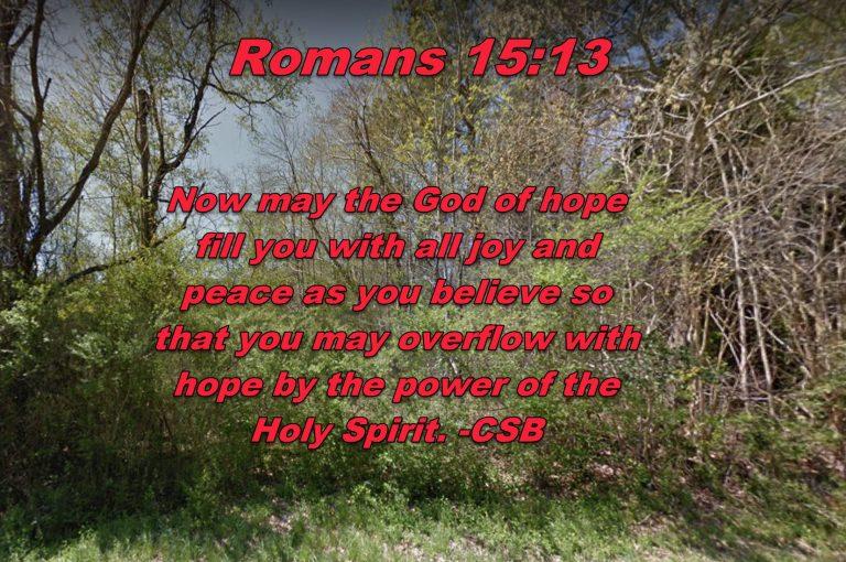 Romans 15:13